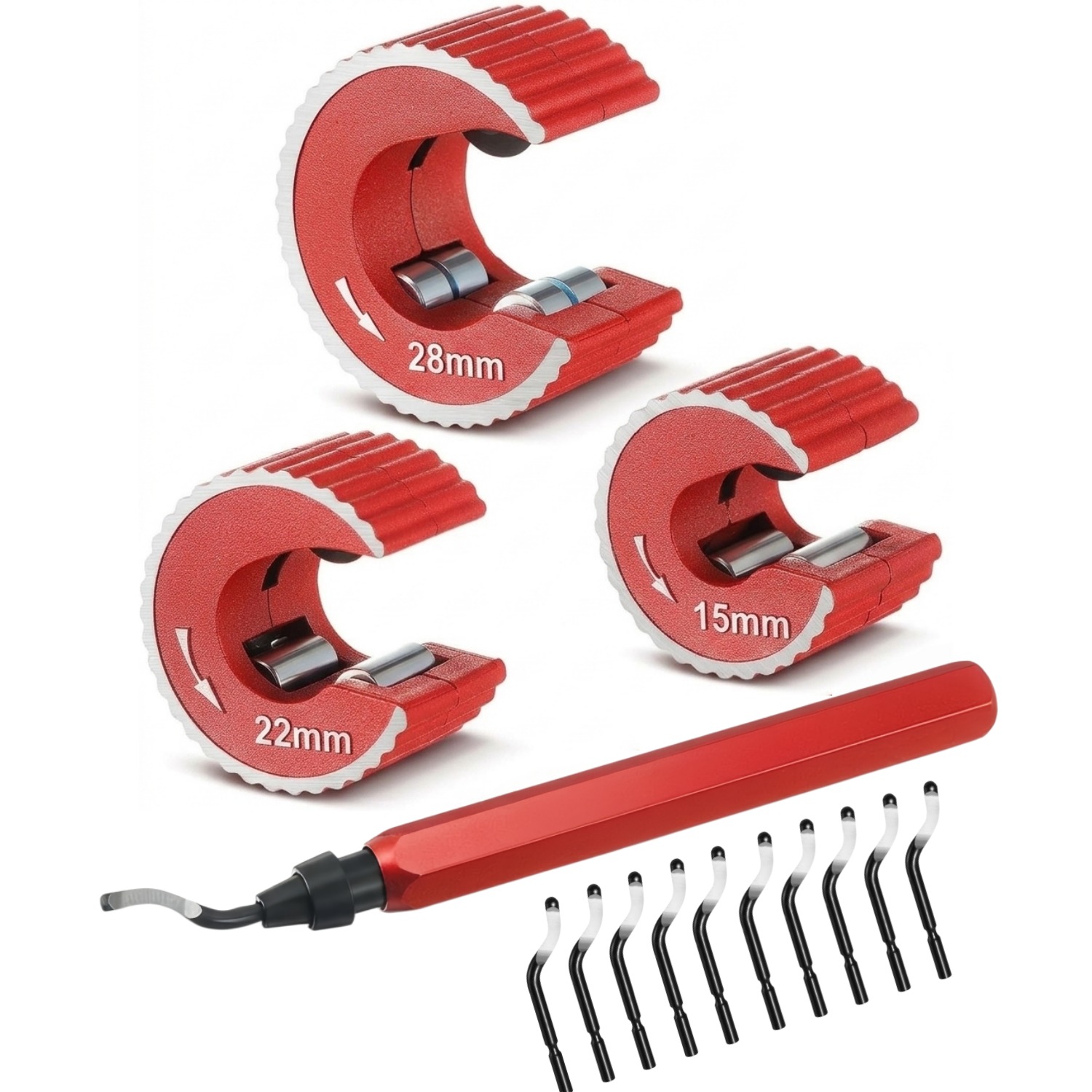 Pipe Cutter Ratchet - مجموعة أدوات قطع الأنابيب النحاسية 3