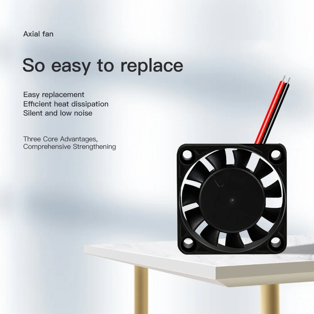 2 قطعة مراوح Creality الأصلية  - مراجعة Creality Printer Ender 3 وسعره