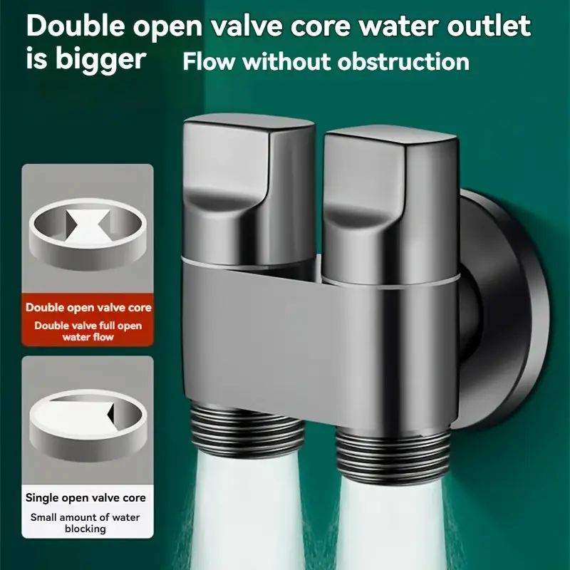 صنبور بمخرج مزدوج من الفولاذ ا - مراجعة Toilet Fill Valve وسعره