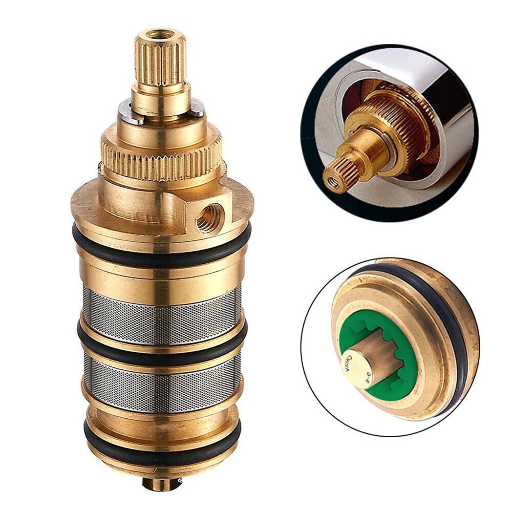 طقم إصلاح صمام خلاط الدش النحا - مراجعة Shower Valve Cartridge وسعره