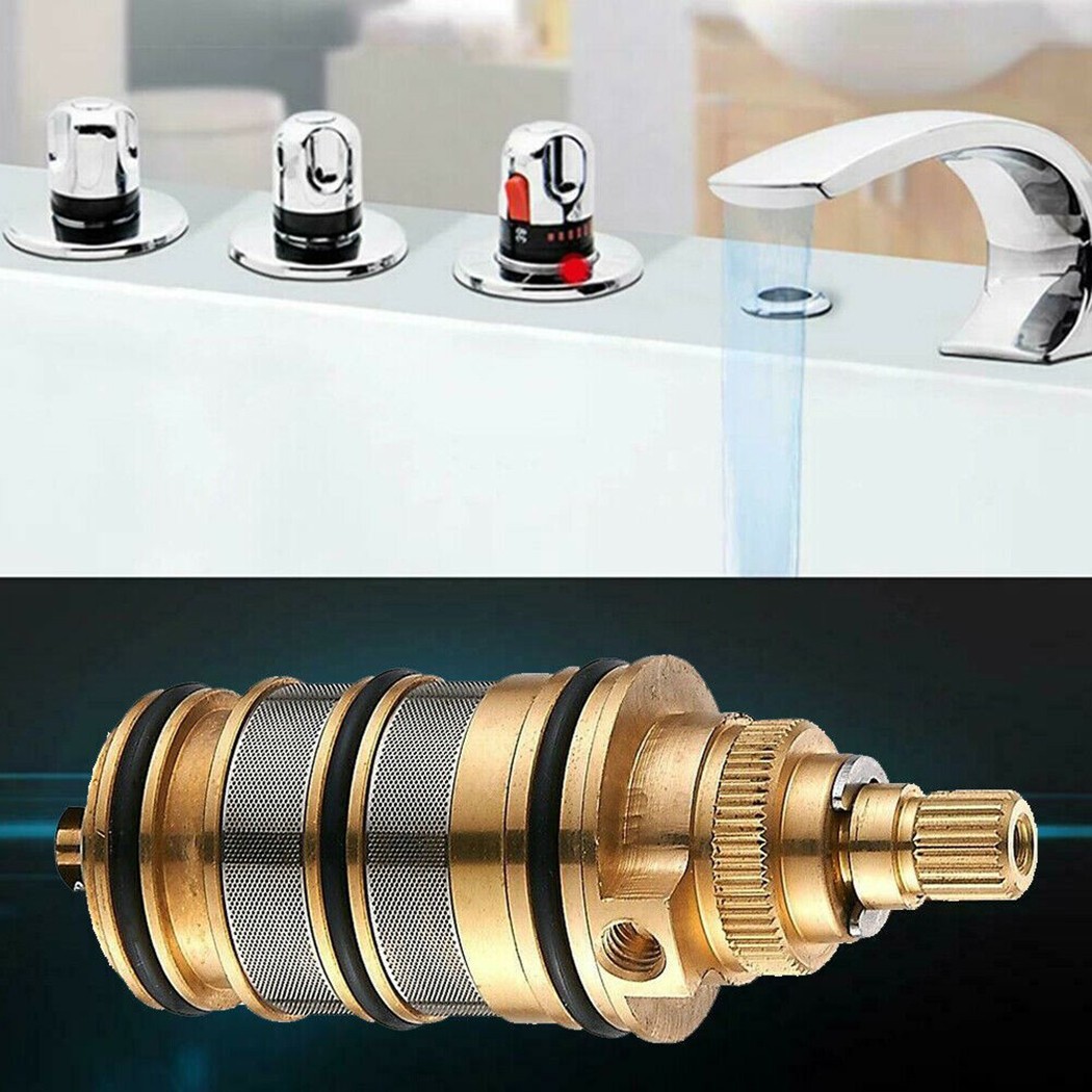 طقم إصلاح صمام خلاط الدش النحا - مراجعة Shower Valve Cartridge وسعره