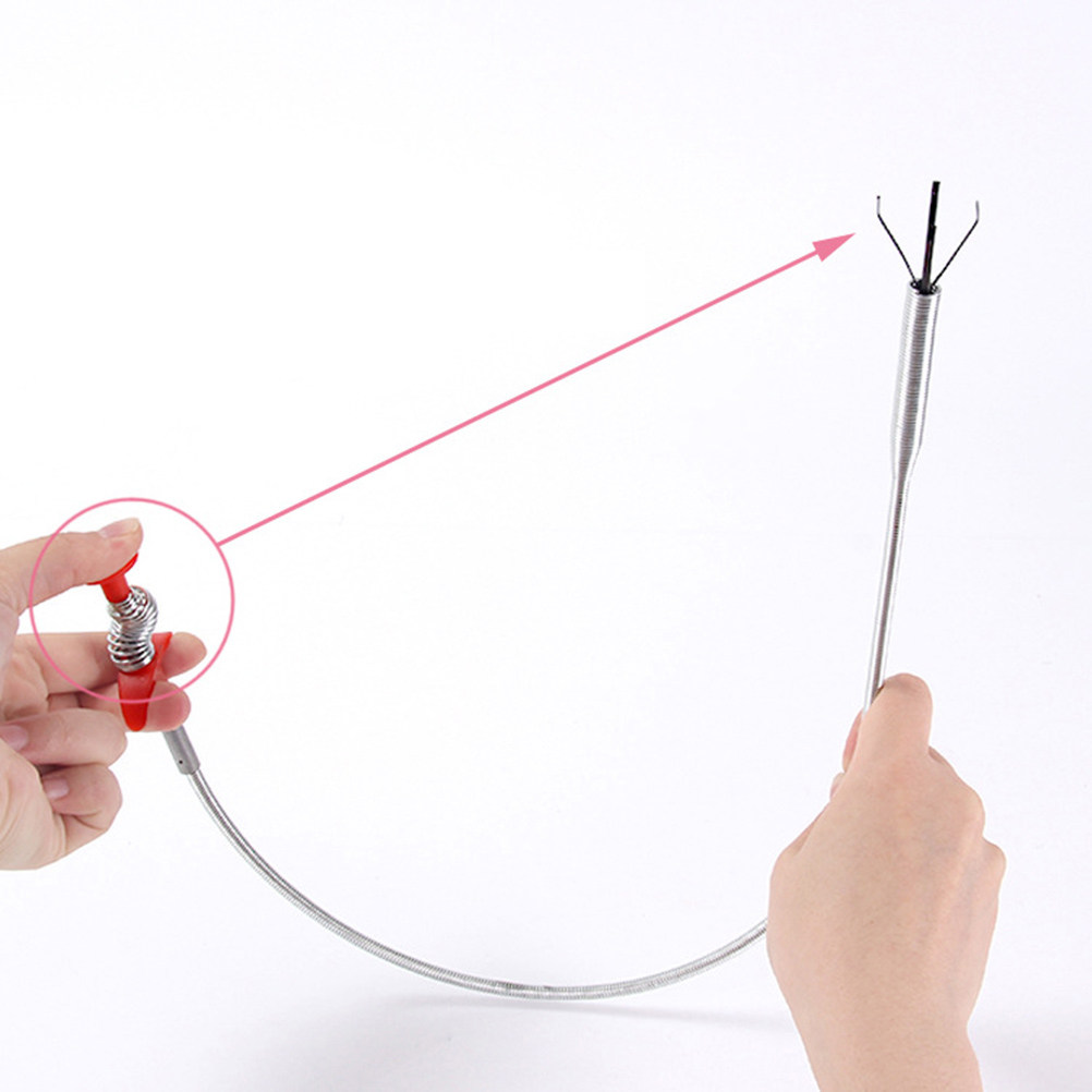 4 قطع من أدوات تنظيف أنابيب ال - مراجعة Drain Snake Flexible وسعره