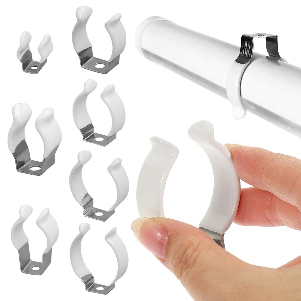 5 قطع مشابك تثبيت زنبركية مع ح - مراجعة Drain Pipe Clip وسعره