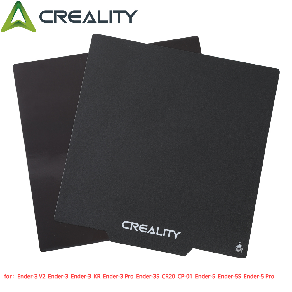 لوحة لاصقة مغناطيسية ناعمة من  - مراجعة Creality Printer Ender 3 وسعره